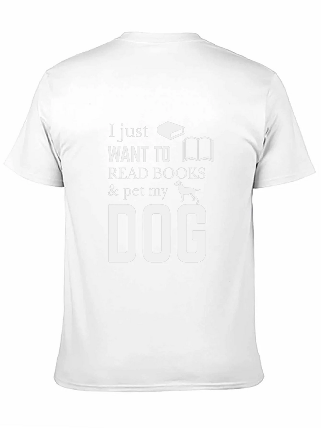 Book Lover & Dog Petting T-Shirt product image 9