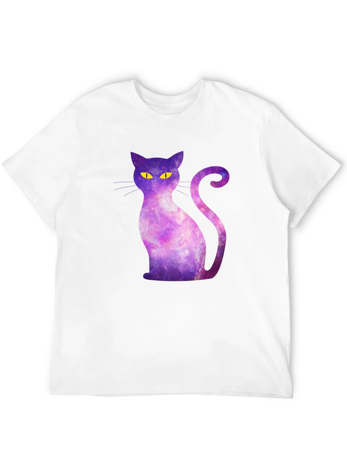 Galaxy Cat Graphic Tee - Mens Black T-Shirt product image 10