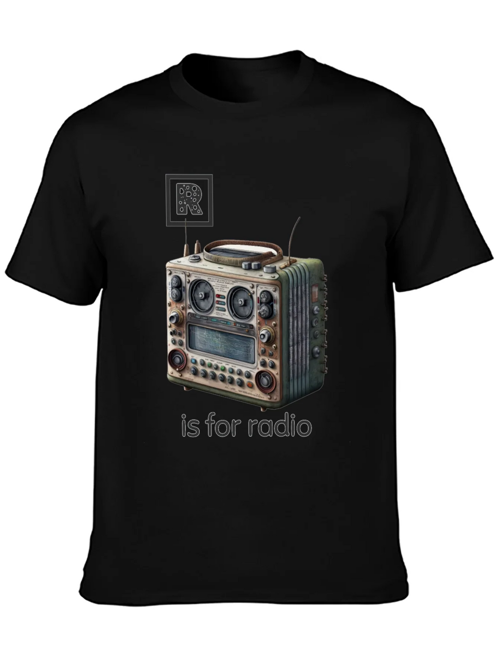 Retro Radio T-Shirt product image 3