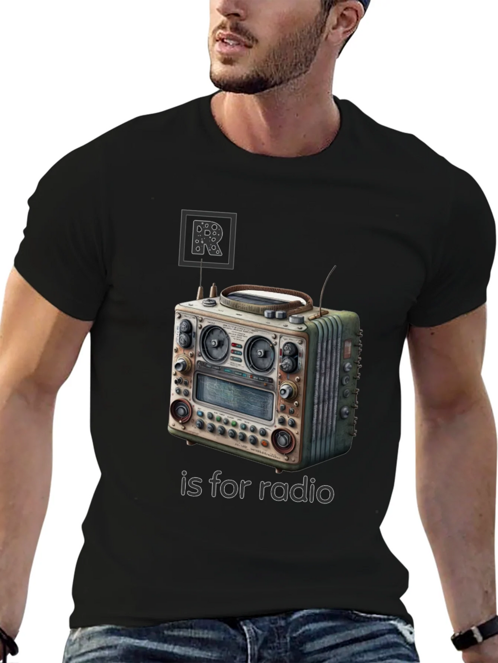Retro Radio T-Shirt product image 6