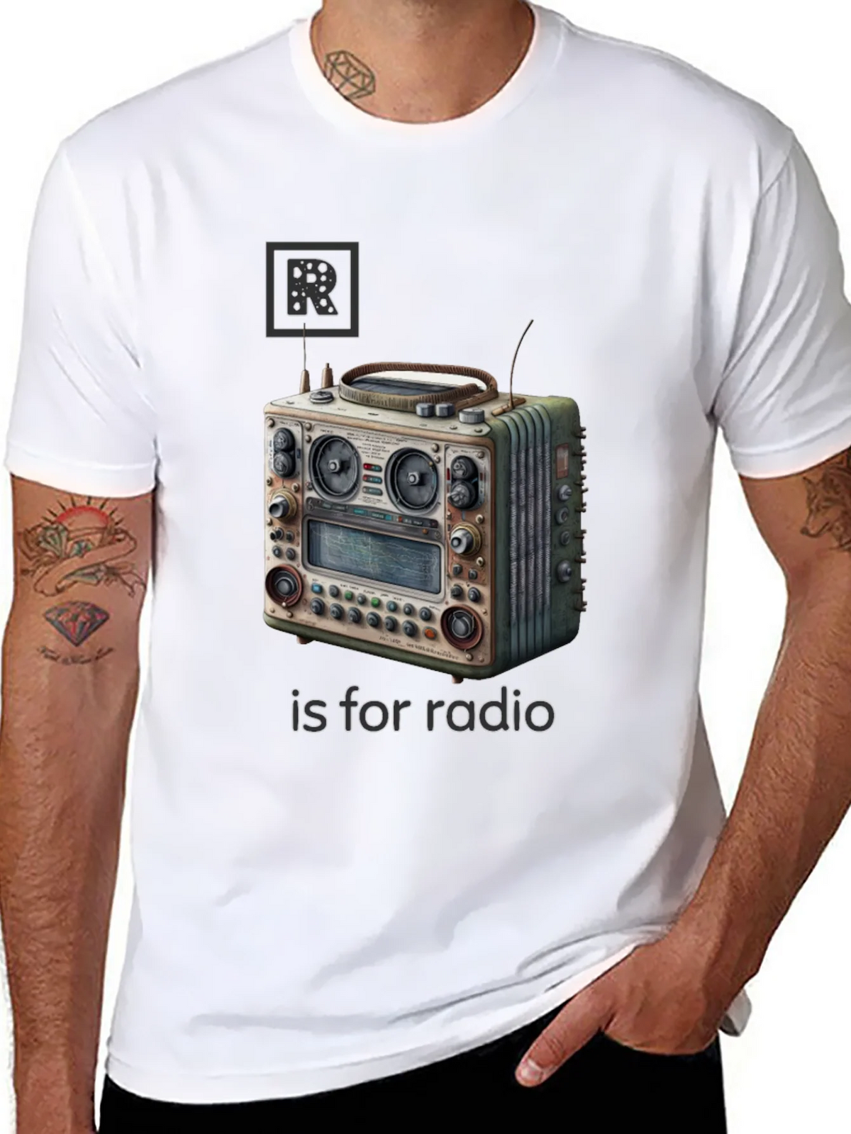 Retro Radio T-Shirt product image 7