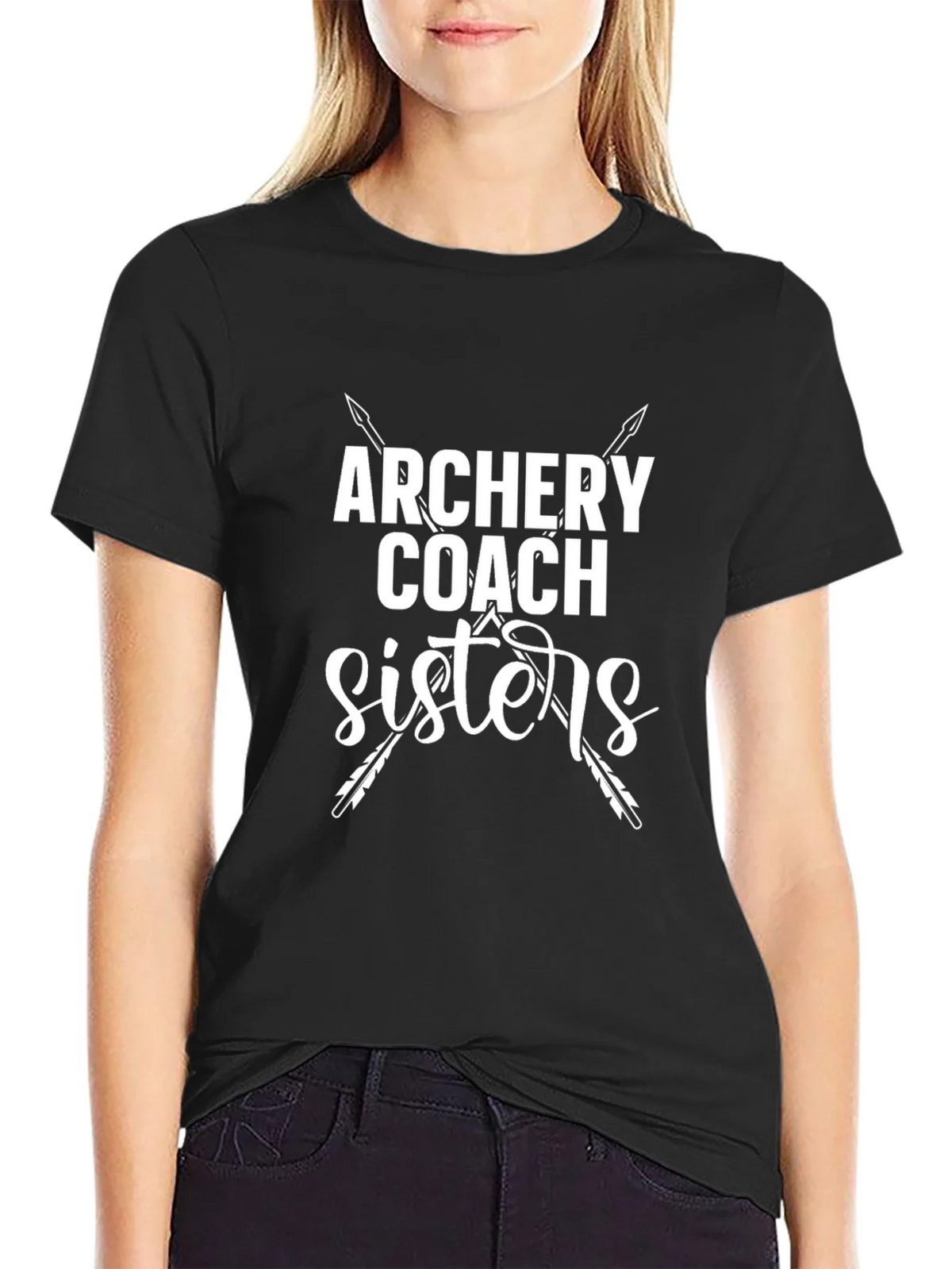 Archery Coach Sisters T-Shirt - Unisex product image 2