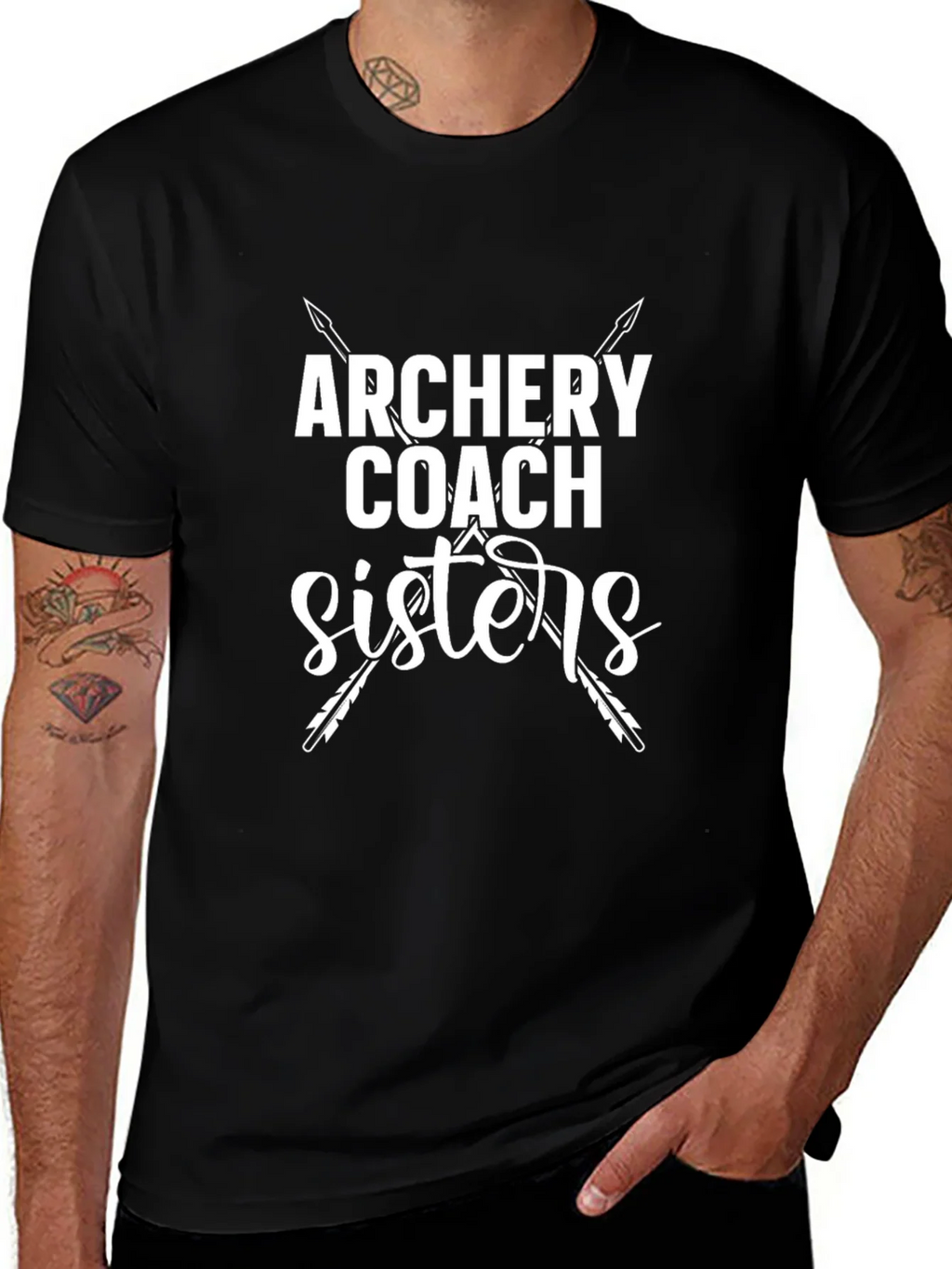 Archery Coach Sisters T-Shirt - Unisex product image 1