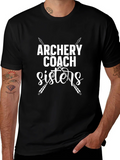 Archery Coach Sisters T-Shirt - Unisex product image 1
