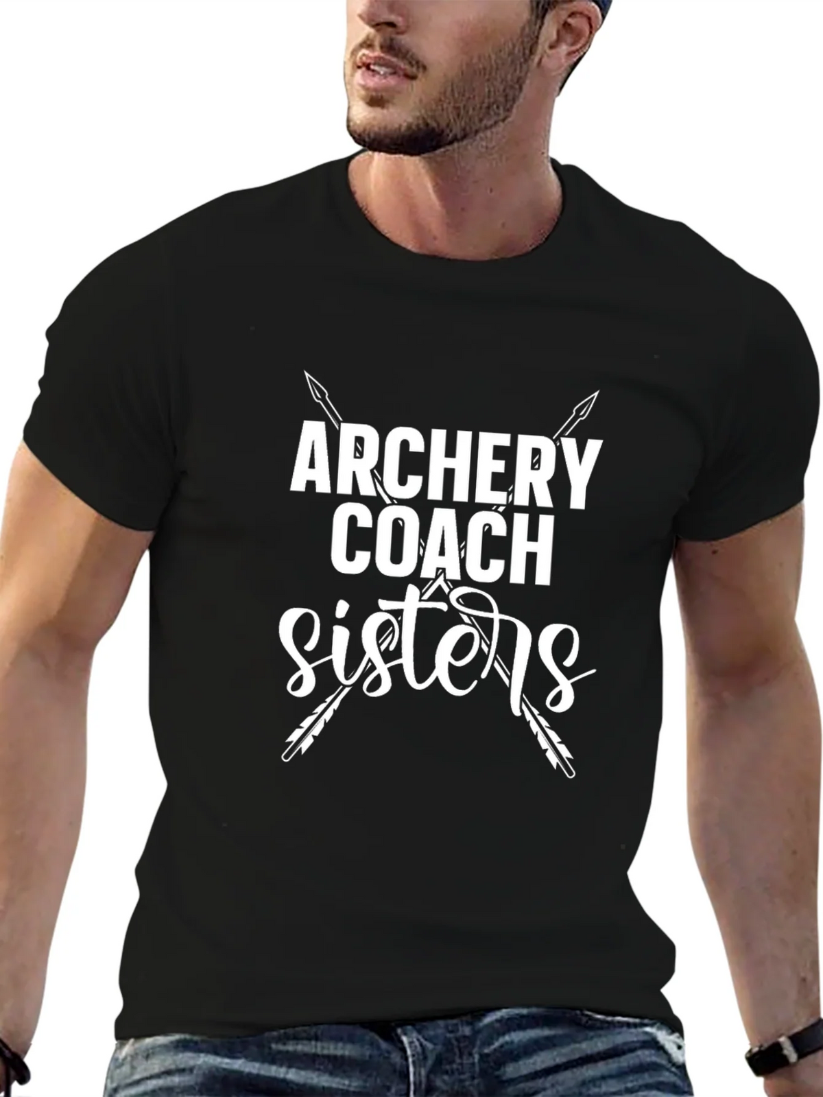 Archery Coach Sisters T-Shirt - Unisex product image 6