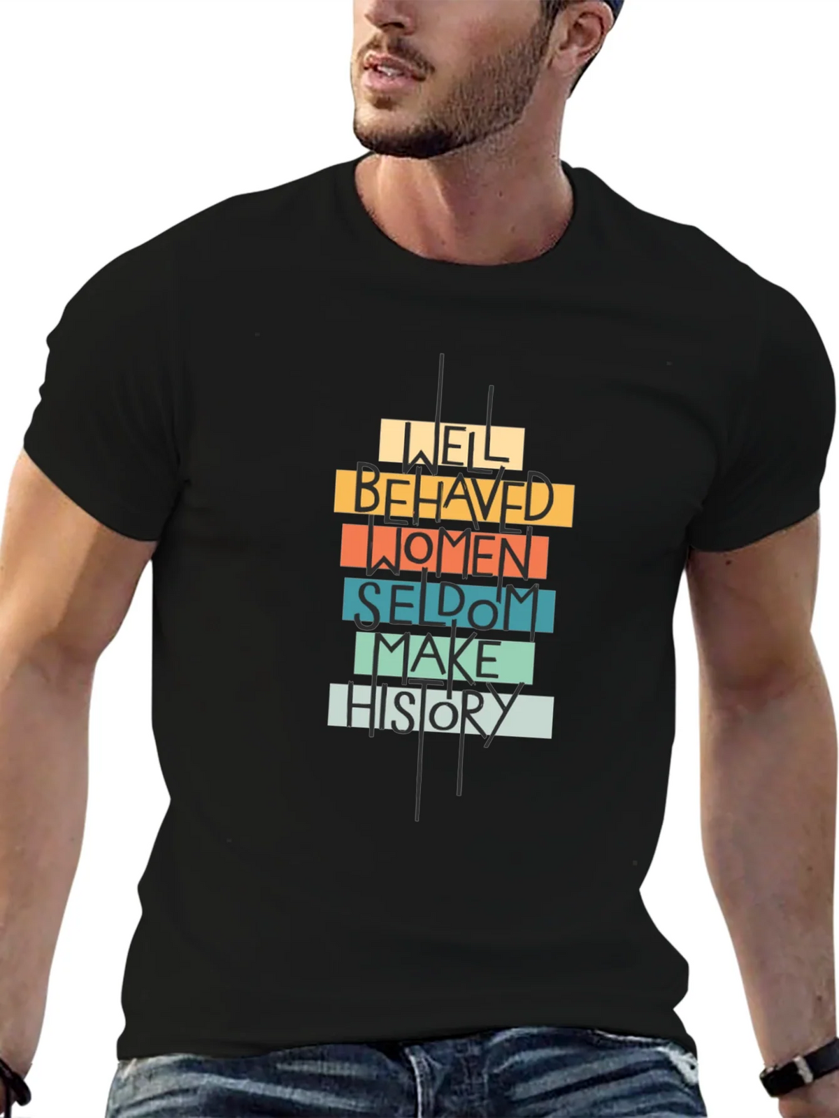 Well Behaved Women Graphic Tee product image 5
