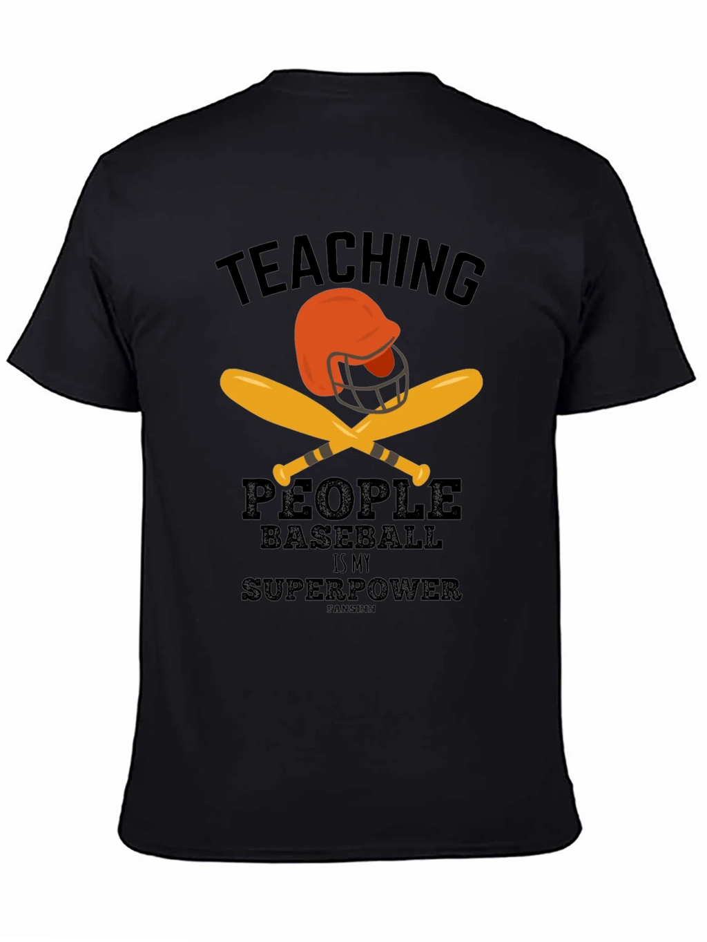Teaching Baseball Superpower Graphic Tee product image 4