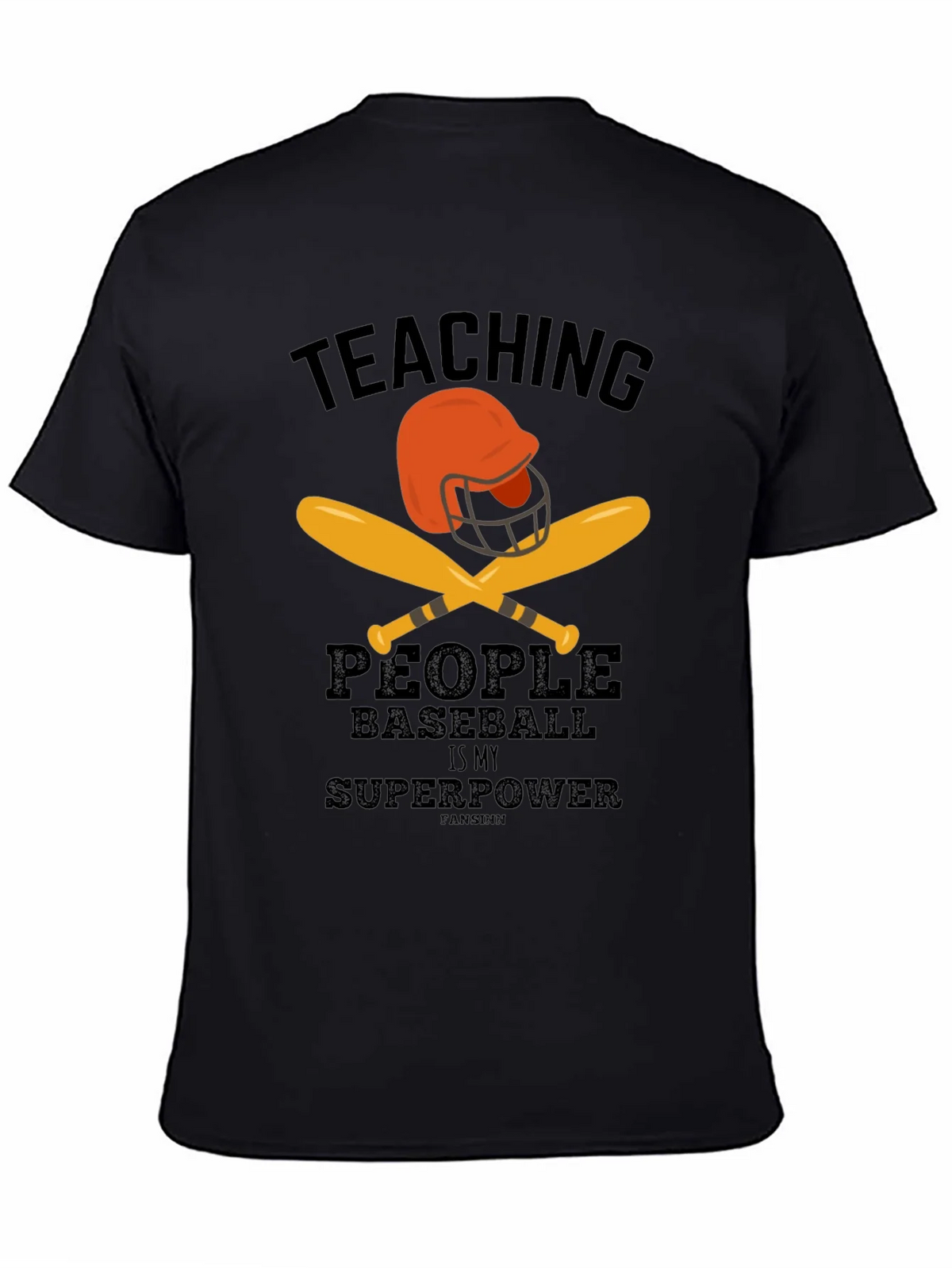 Teaching Baseball Superpower Graphic Tee product image 4