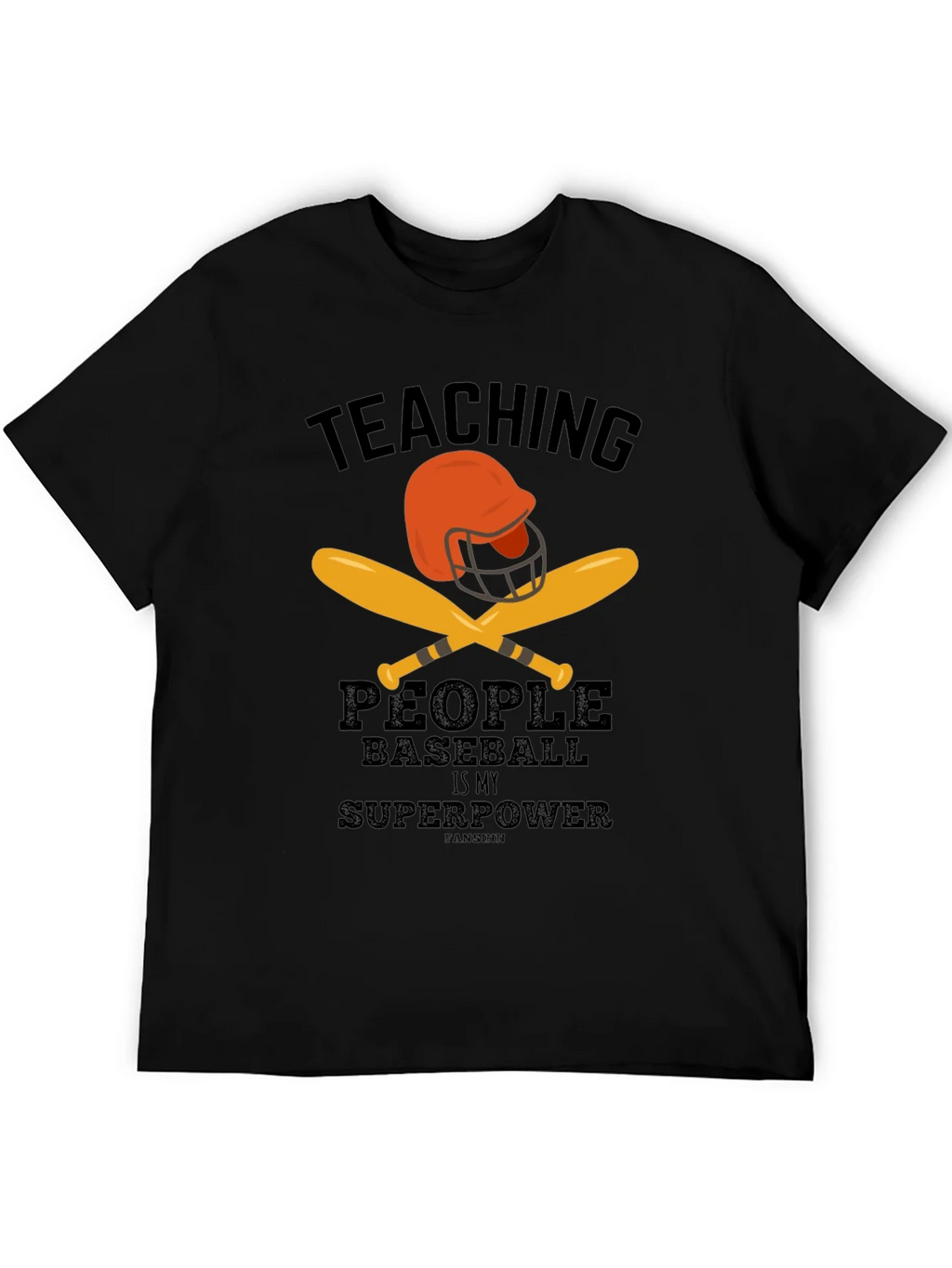 Teaching Baseball Superpower Graphic Tee product image 5