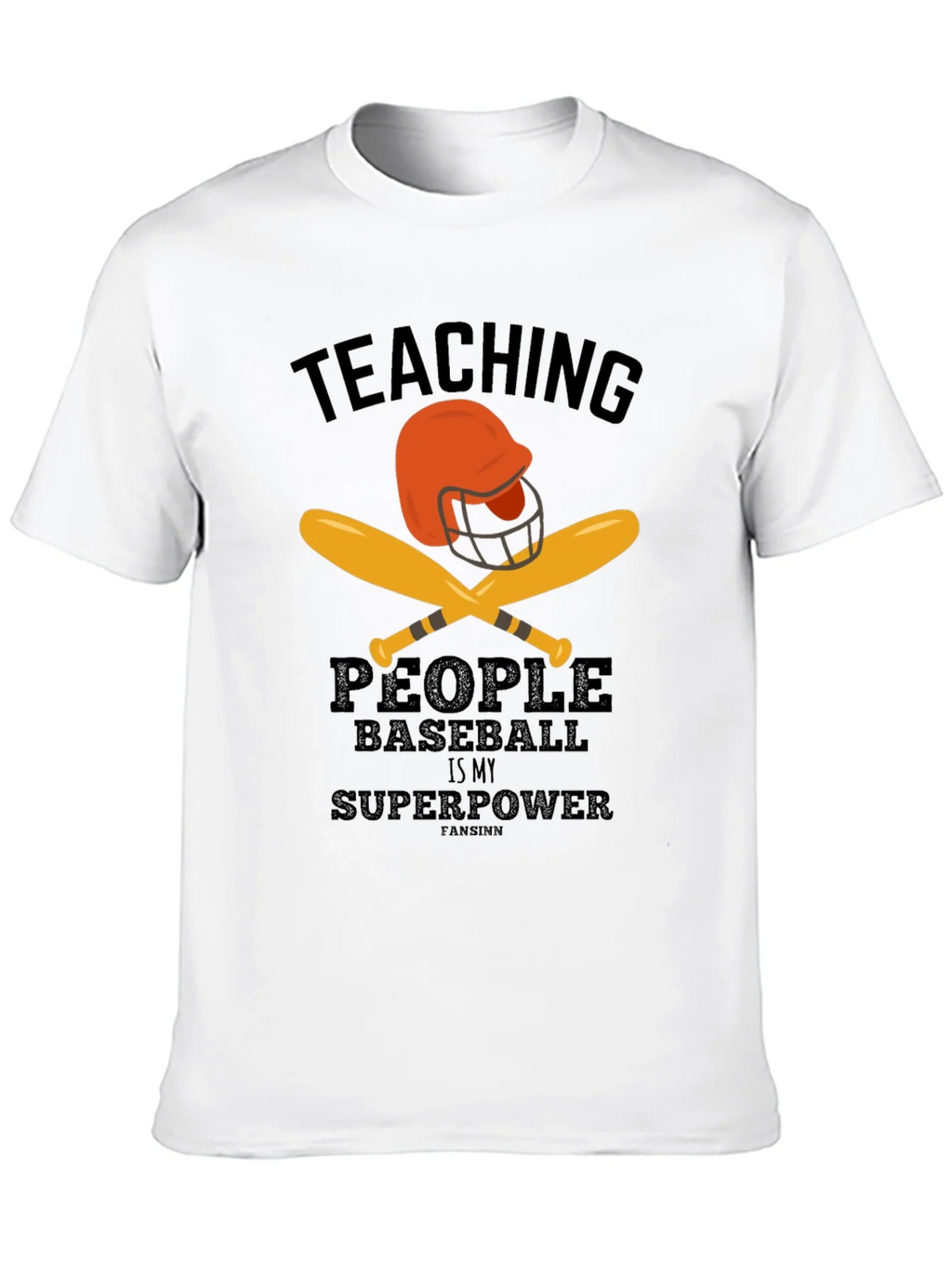 Teaching Baseball Superpower Graphic Tee product image 9