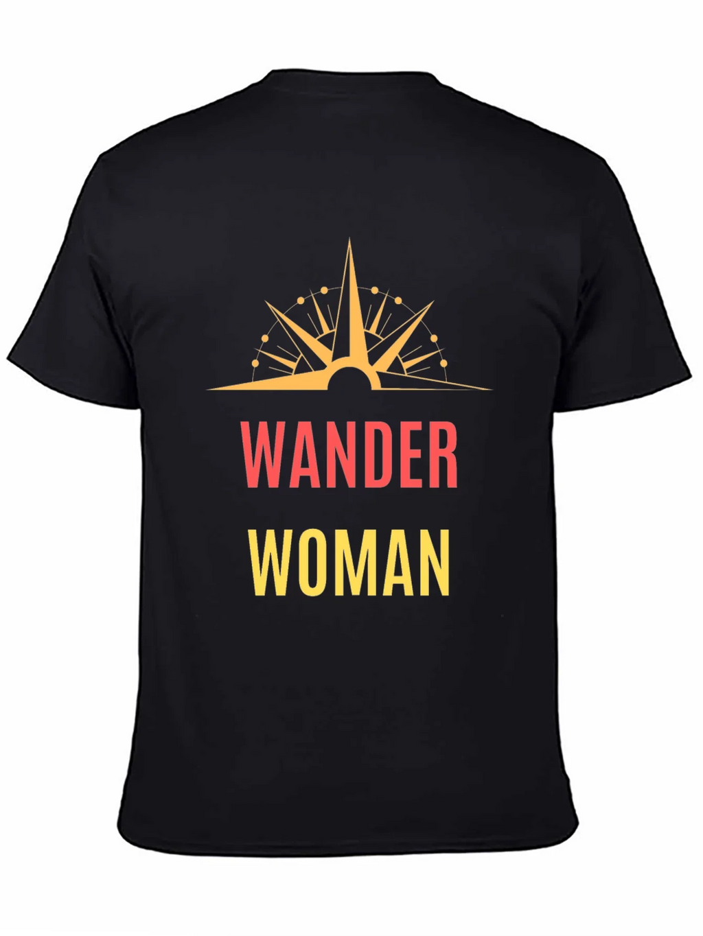 Wander Woman Graphic Tee - Black product image 3