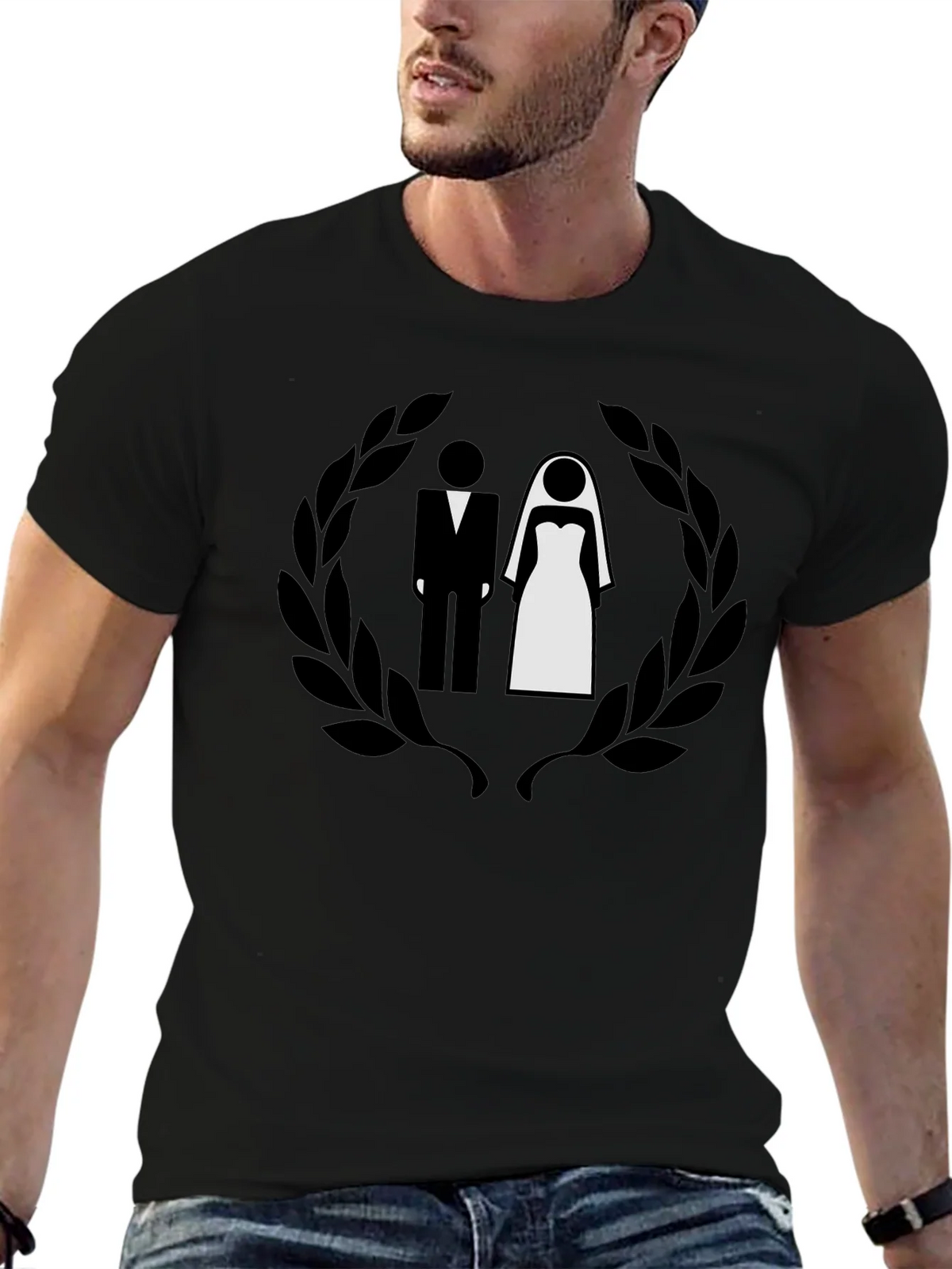 Bride and Groom Graphic Tee - Wedding Shirt product image 6