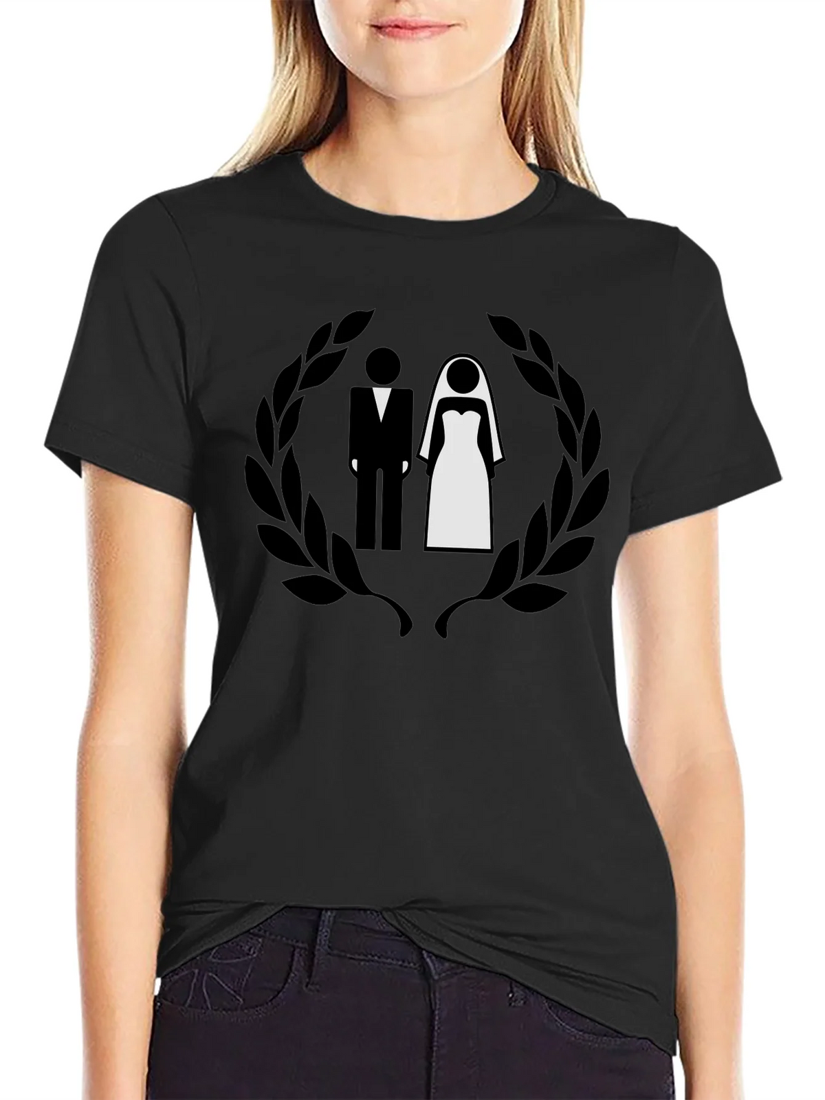 Bride and Groom Graphic Tee - Wedding Shirt product image 2