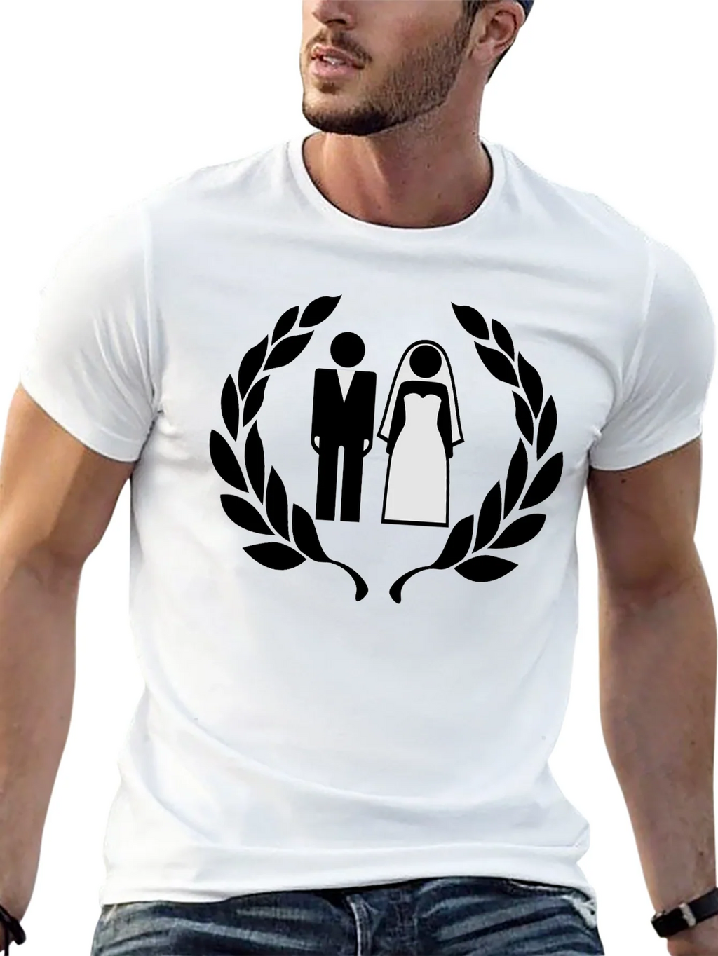 Bride and Groom Graphic Tee - Wedding Shirt product image 12