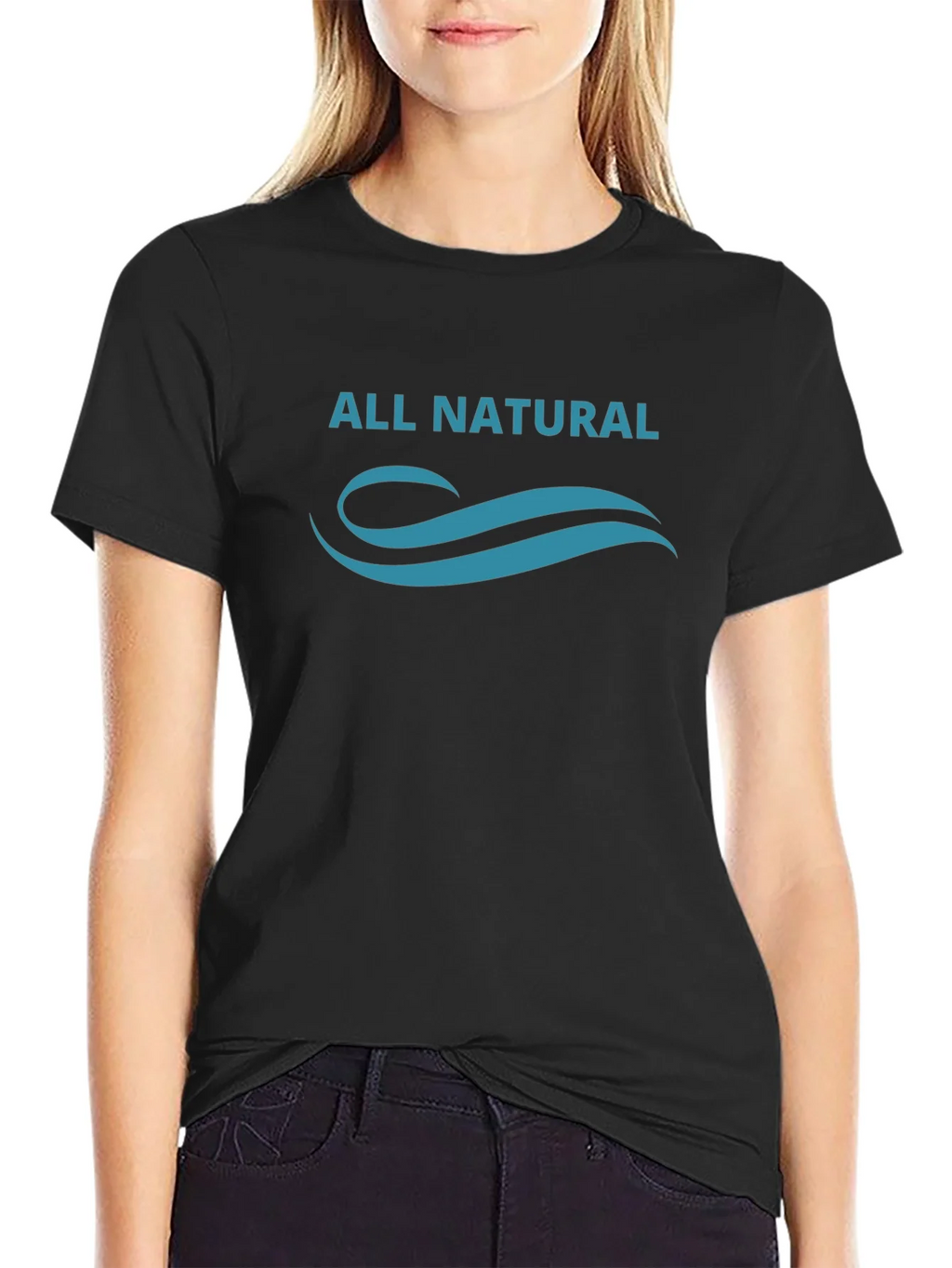 All Natural Black Graphic Tee product image 2