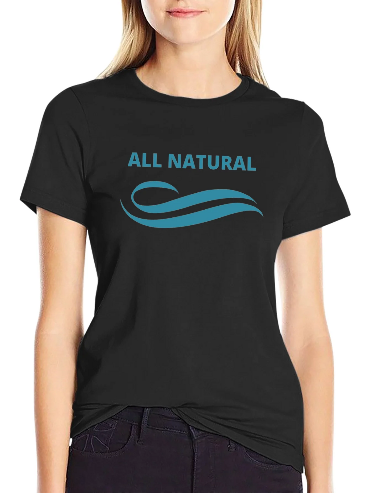 All Natural Black Graphic Tee product image 2