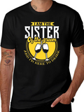 Sister of the Groom Funny Wedding Party T-Shirt product image 1