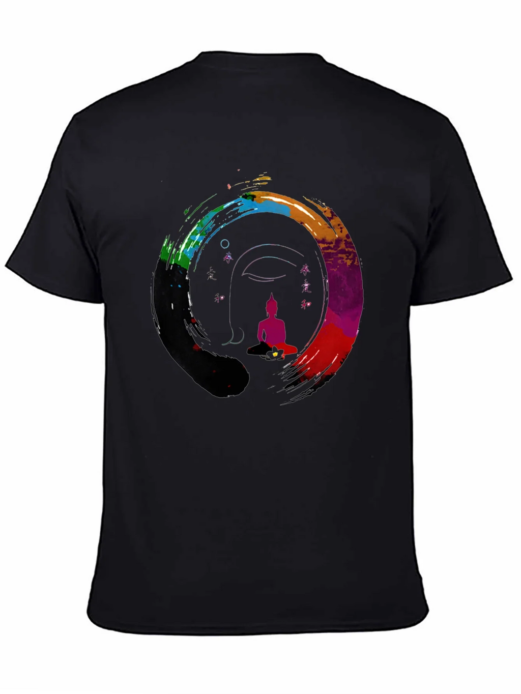 Zen Buddha Graphic Tee - Meditative Style Shirt product image 4