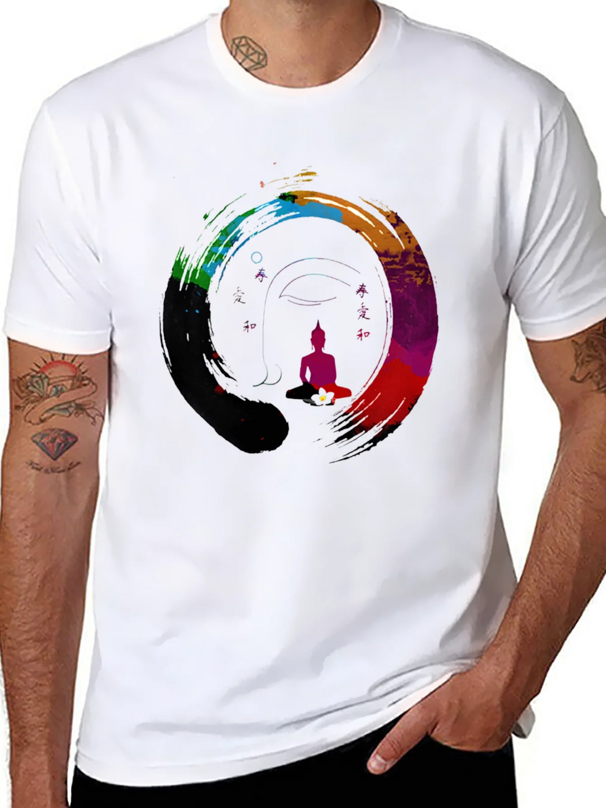 Zen Buddha Graphic Tee - Meditative Style Shirt product image 7