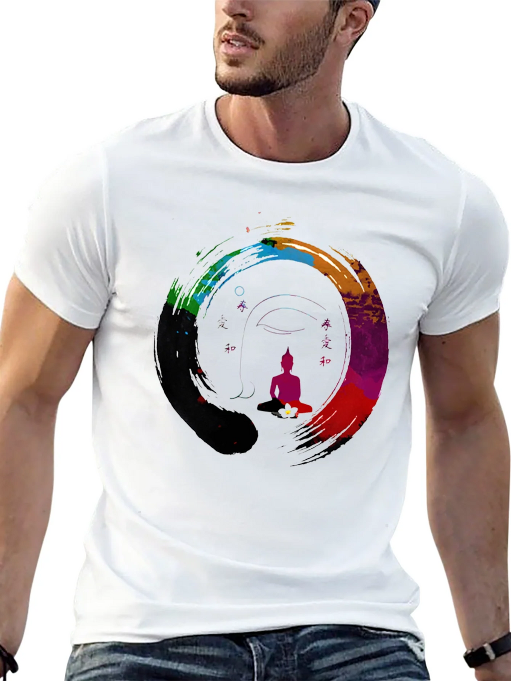 Zen Buddha Graphic Tee - Meditative Style Shirt product image 10