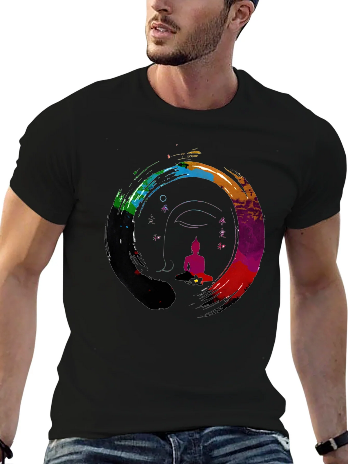Zen Buddha Graphic Tee - Meditative Style Shirt product image 6
