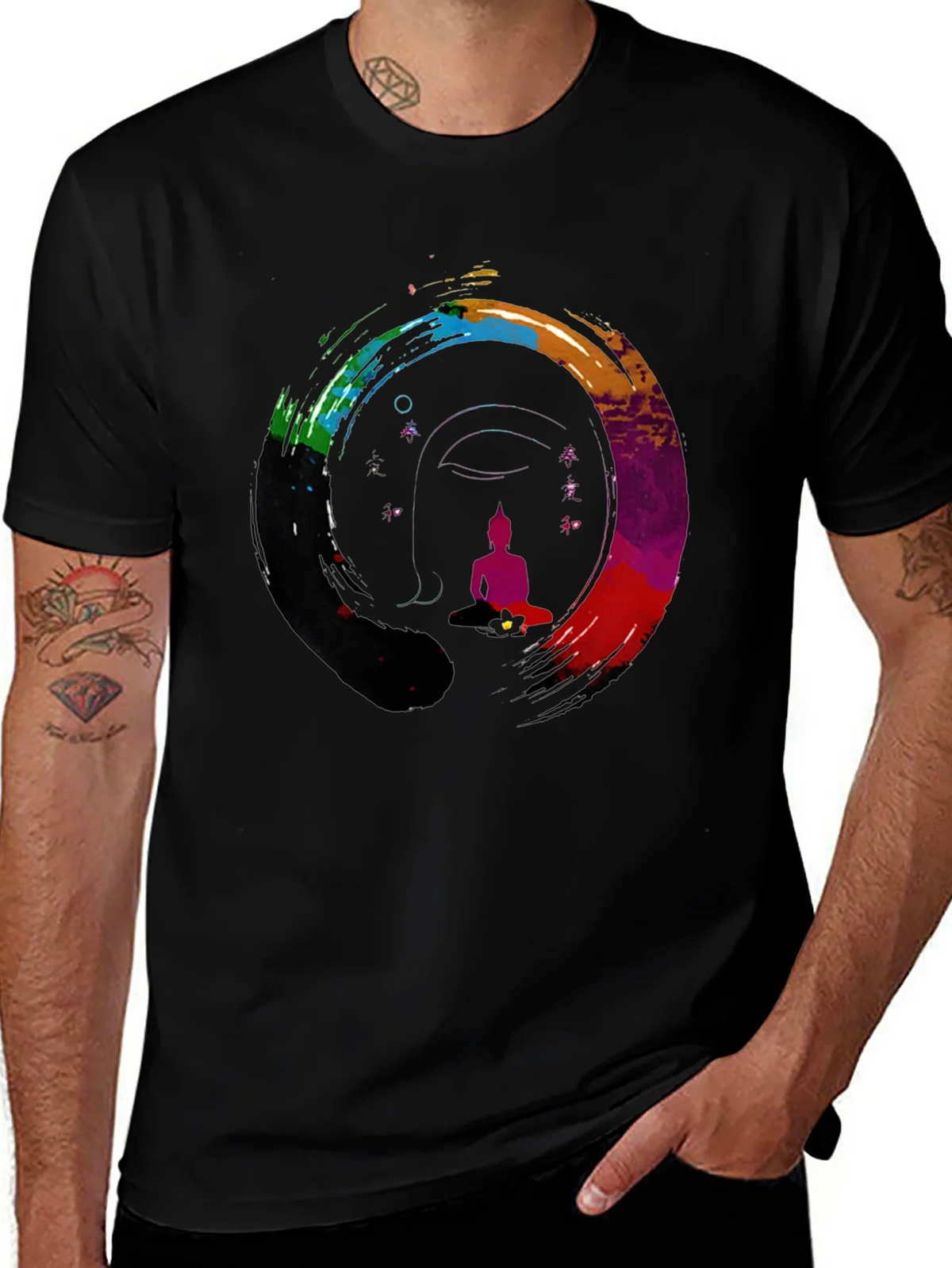 Zen Buddha Graphic Tee - Meditative Style Shirt product image 1