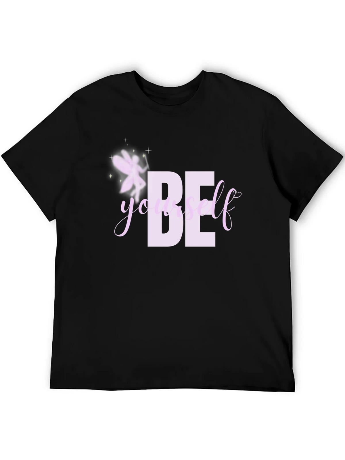 Be Yourself T-Shirt - Black Graphic Tee product image 4