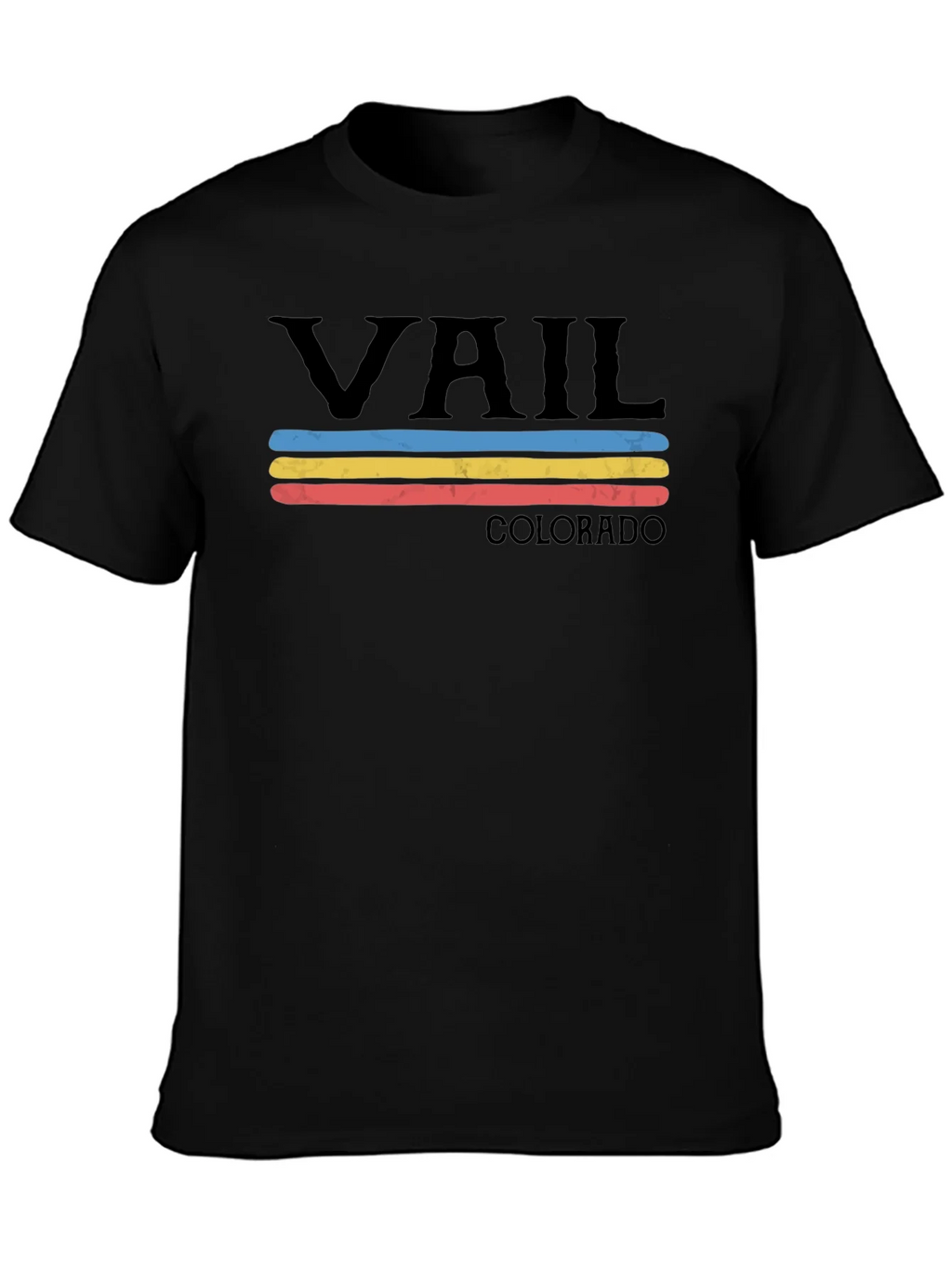 Vail Colorado Retro T-Shirt product image 3