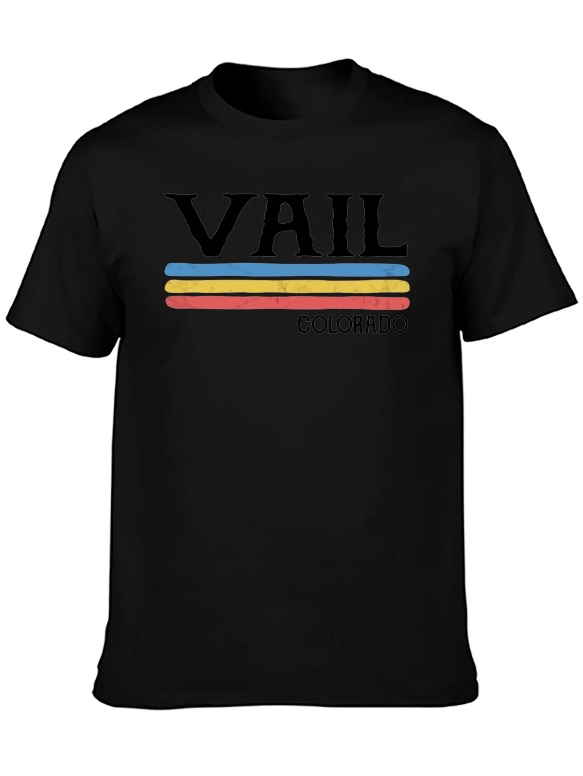 Vail Colorado Retro T-Shirt product image 3