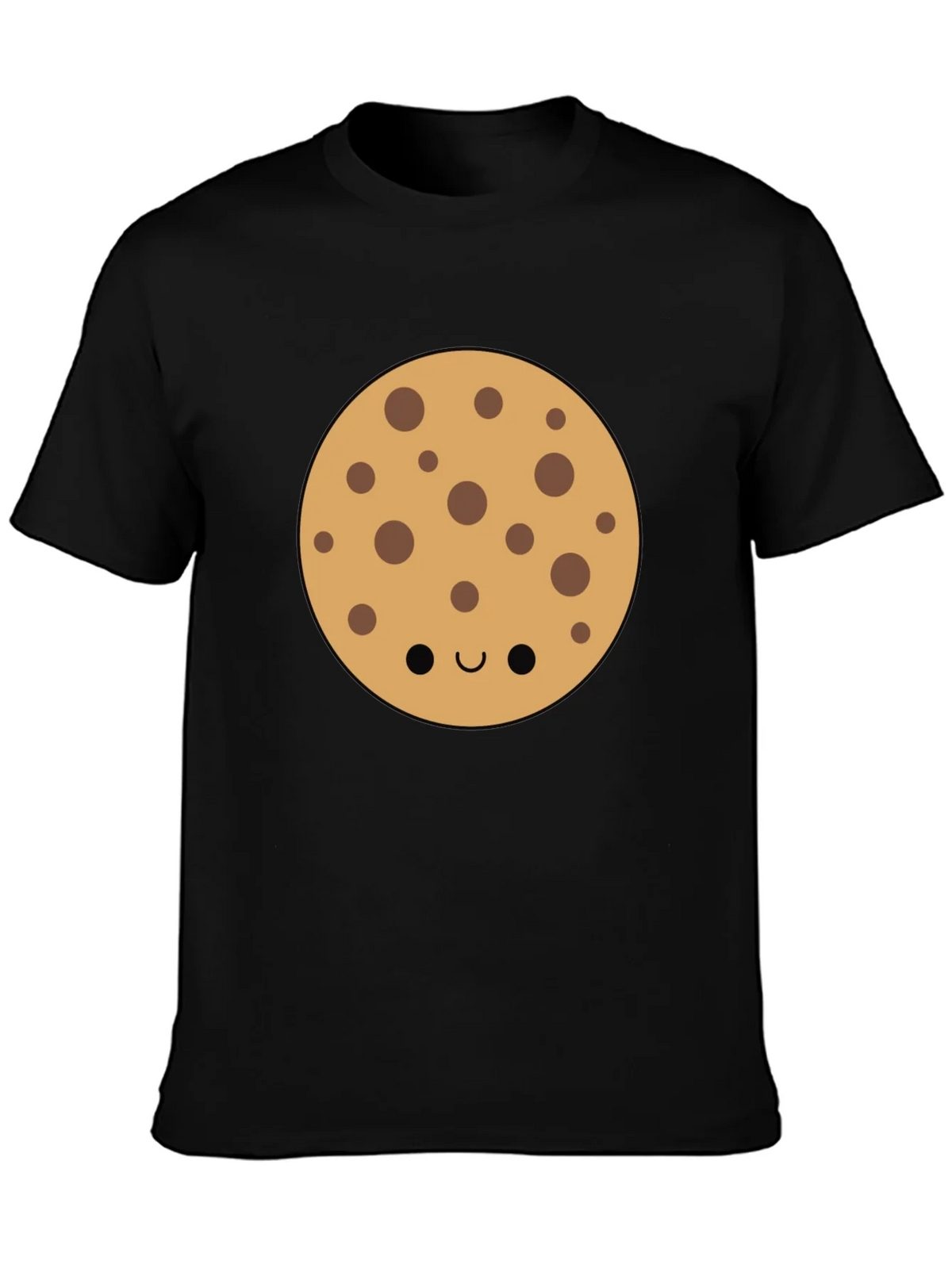 Cute Cookie Graphic Tee - Black Casual Shirt product image 3