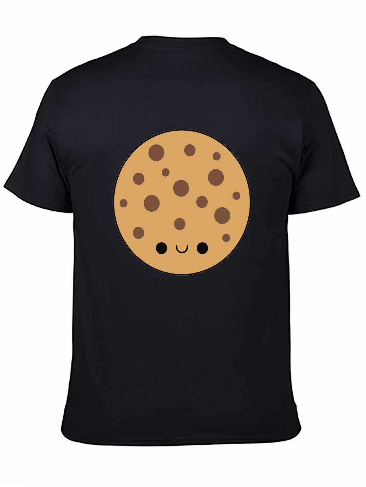 Cute Cookie Graphic Tee - Black Casual Shirt product image 4