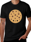 Cute Cookie Graphic Tee - Black Casual Shirt product image 1