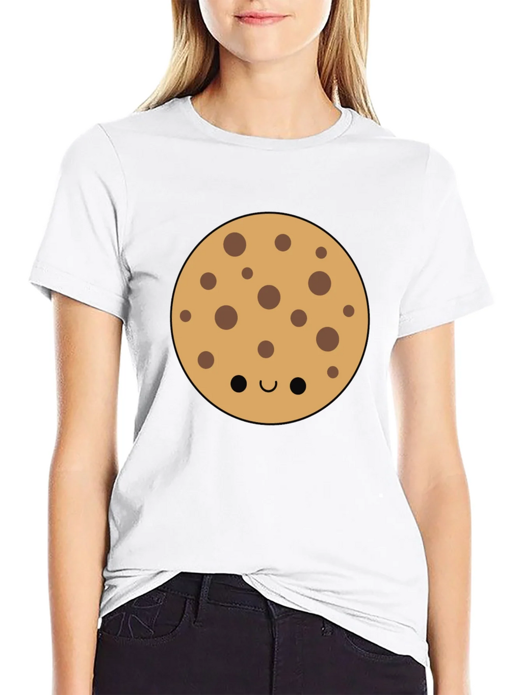 Cute Cookie Graphic Tee - Black Casual Shirt product image 8