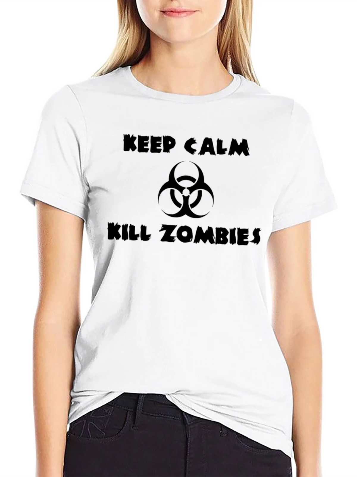 Keep Calm & Kill Zombies T-Shirt product image 8