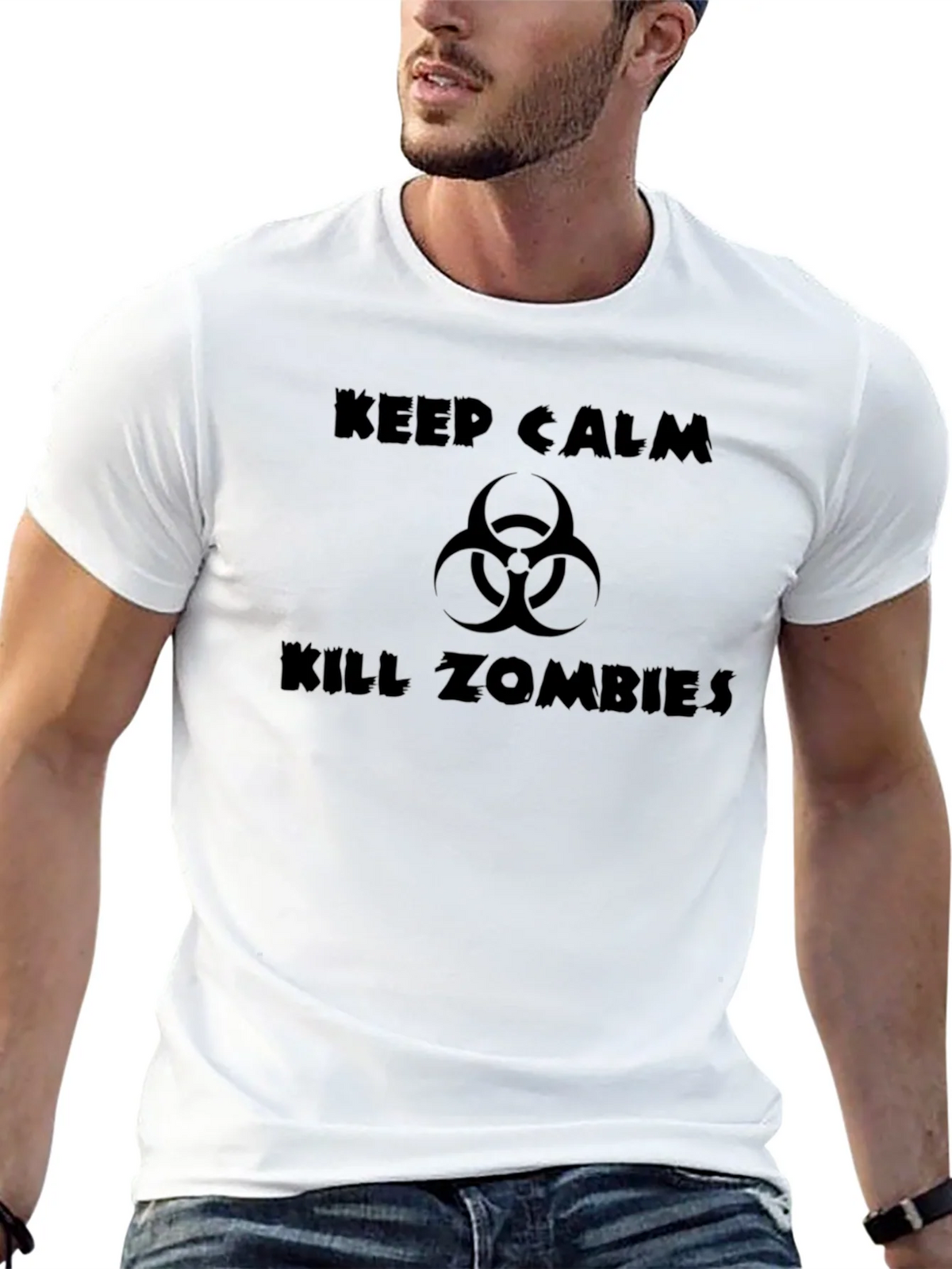 Keep Calm & Kill Zombies T-Shirt product image 12