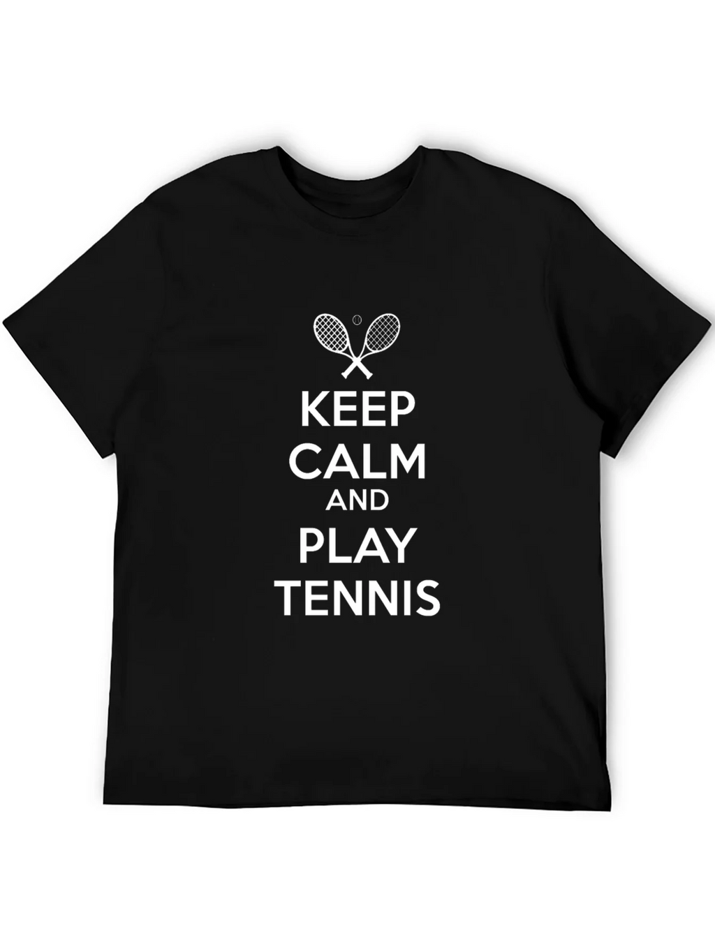 Keep Calm and Play Tennis T-Shirt product image 4