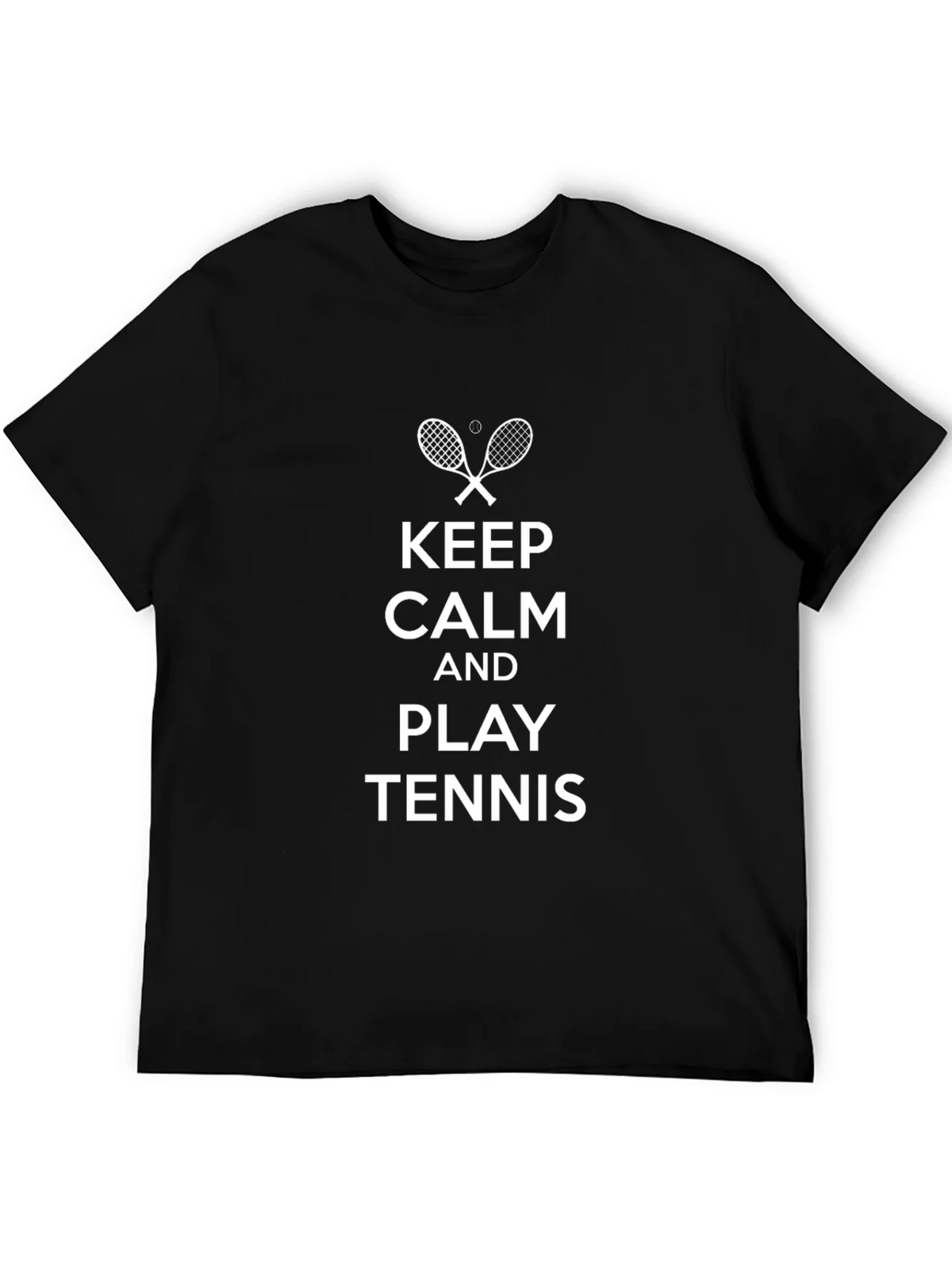 Keep Calm and Play Tennis T-Shirt product image 4