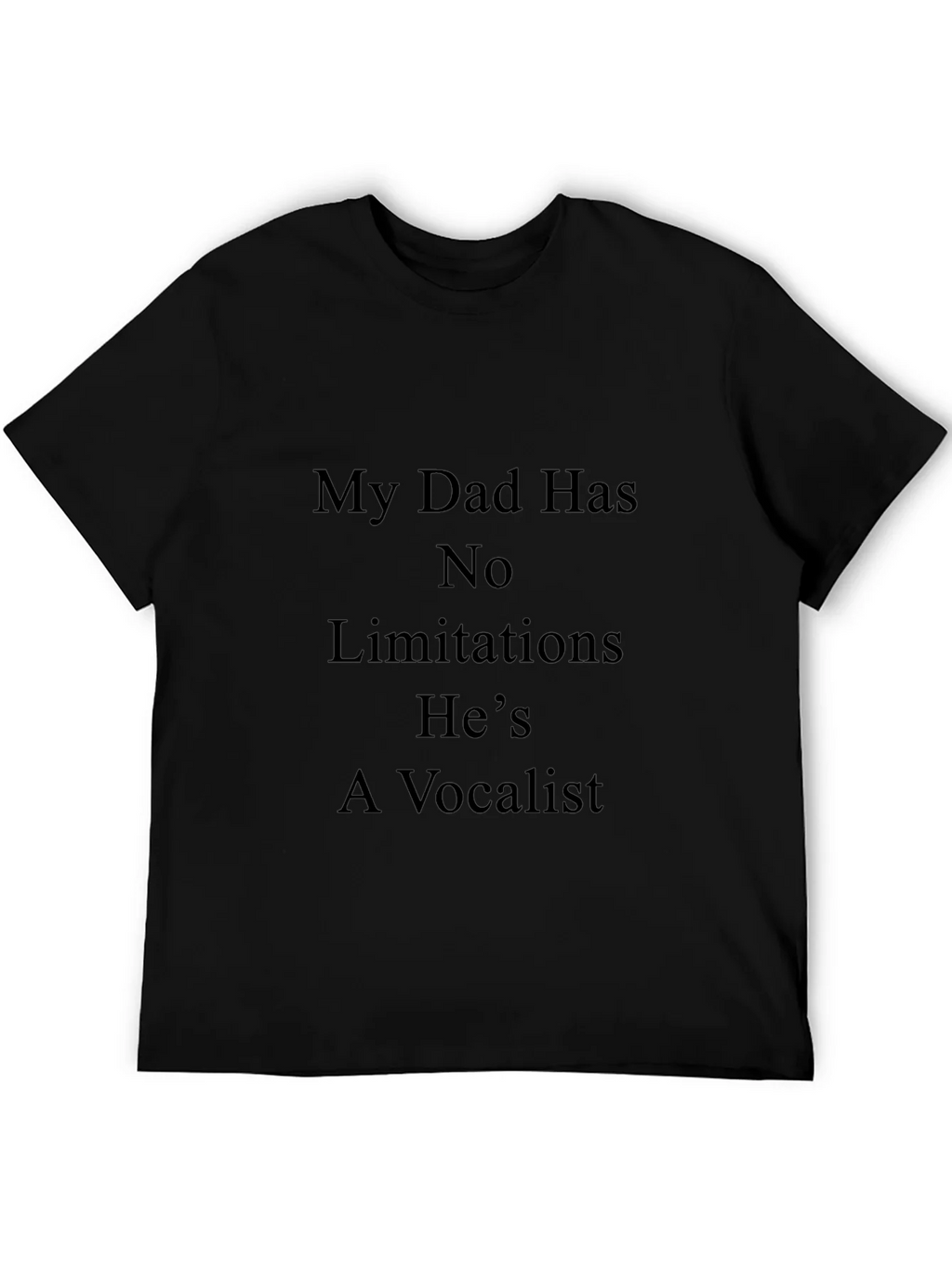 Dad Vocalist T-Shirt - No Limitations product image 5
