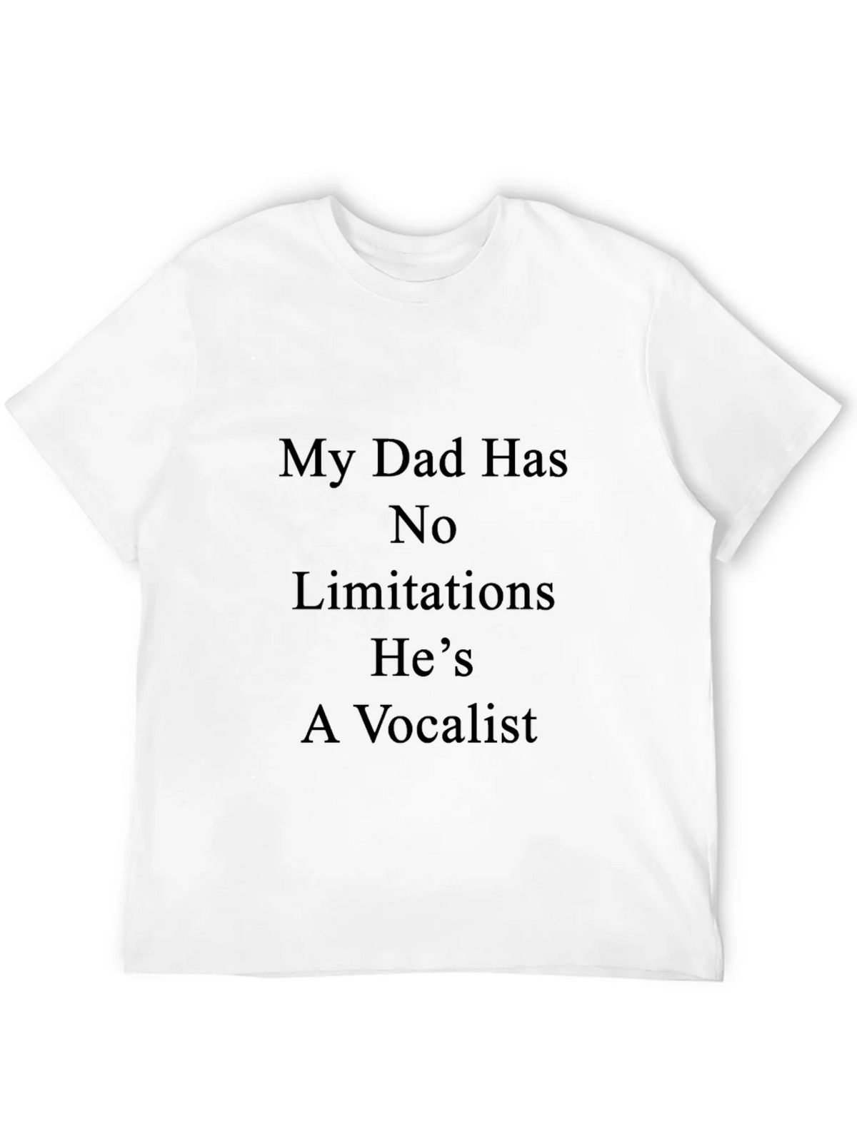 Dad Vocalist T-Shirt - No Limitations product image 11