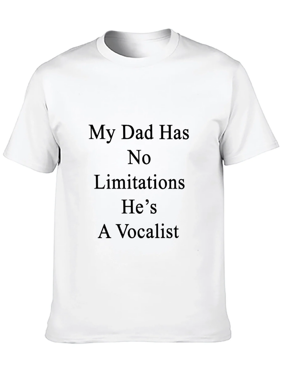 Dad Vocalist T-Shirt - No Limitations product image 9