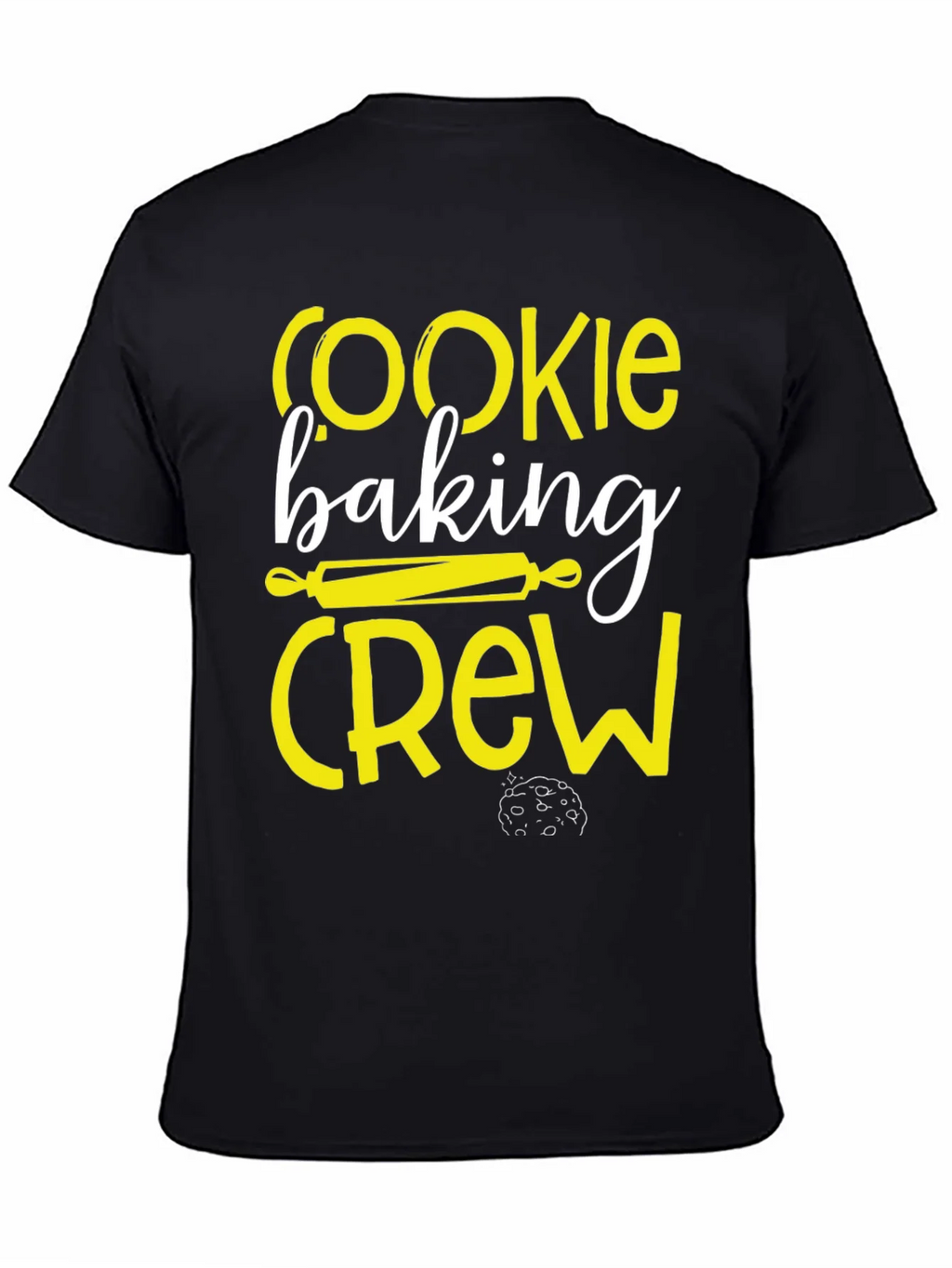 Cookie Baking Crew Black Graphic T-Shirt product image 4