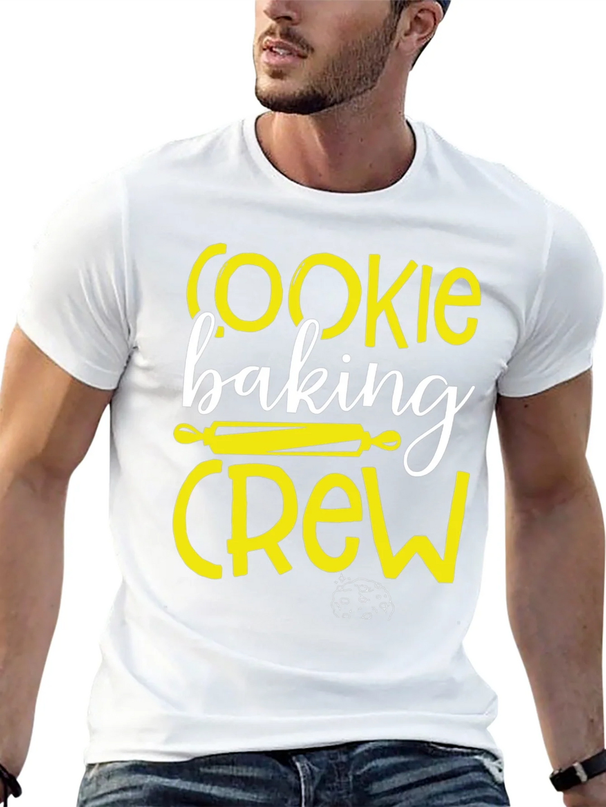 Cookie Baking Crew Black Graphic T-Shirt product image 12