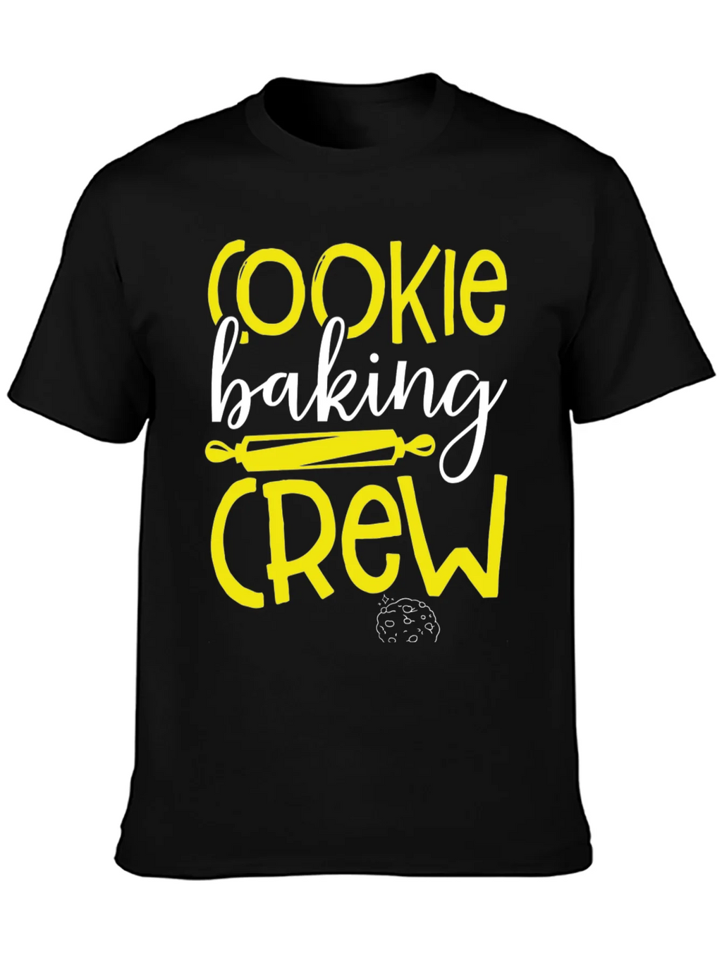 Cookie Baking Crew Black Graphic T-Shirt product image 3
