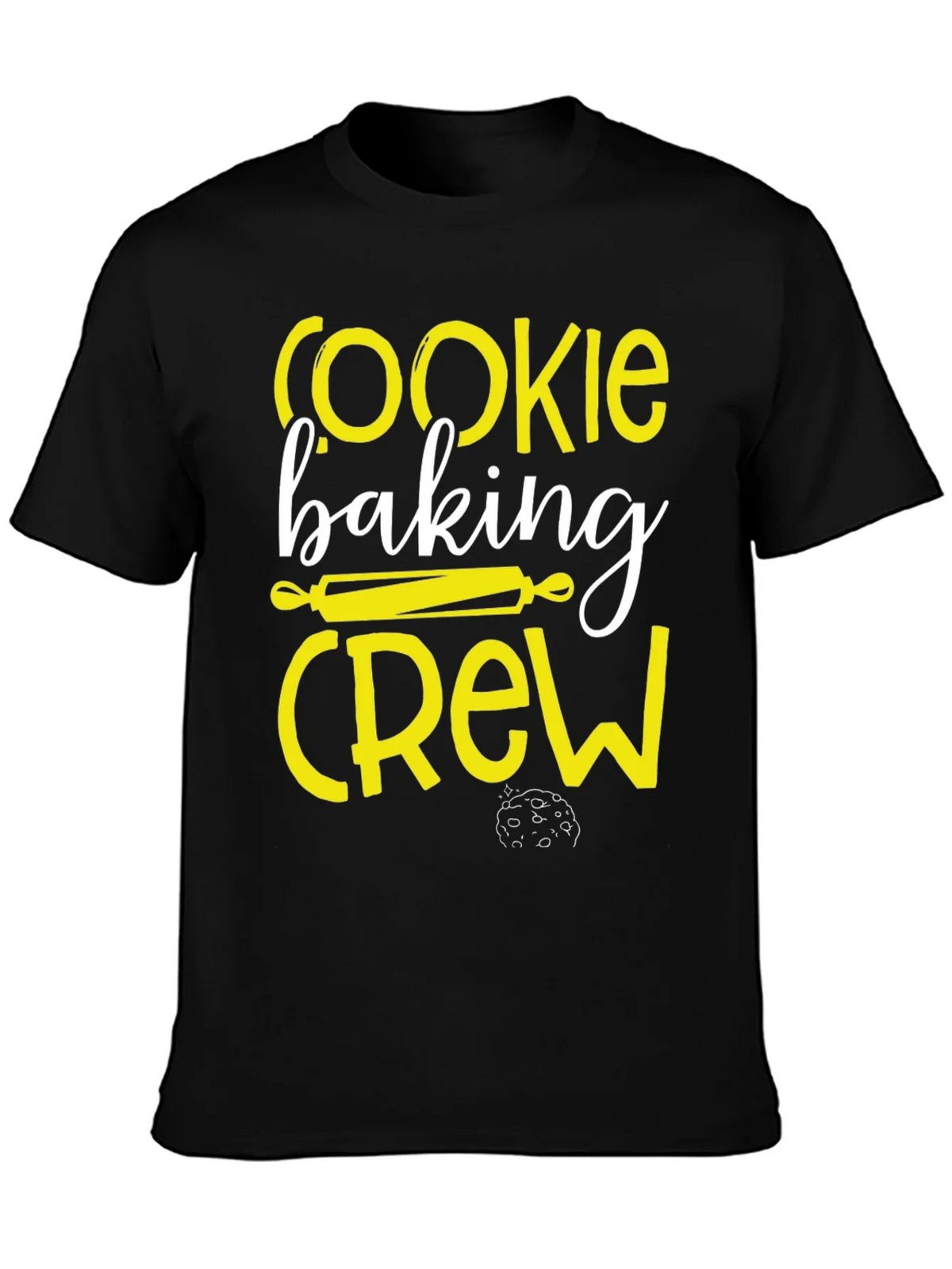 Cookie Baking Crew Black Graphic T-Shirt product image 3