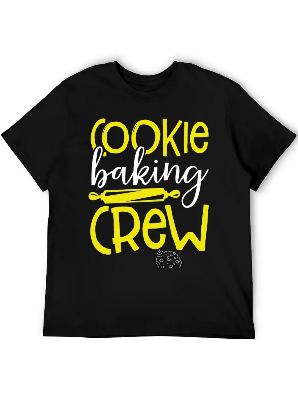 Cookie Baking Crew Black Graphic T-Shirt product image 5
