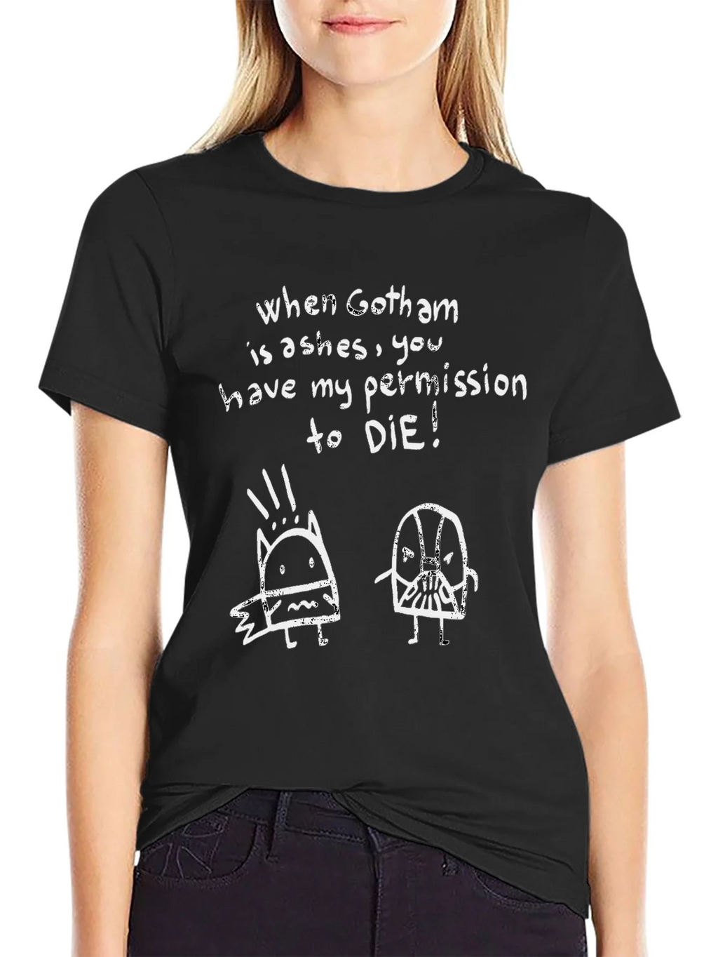 Gotham Ashes Graphic T-Shirt - Dark Knight Tee product image 2