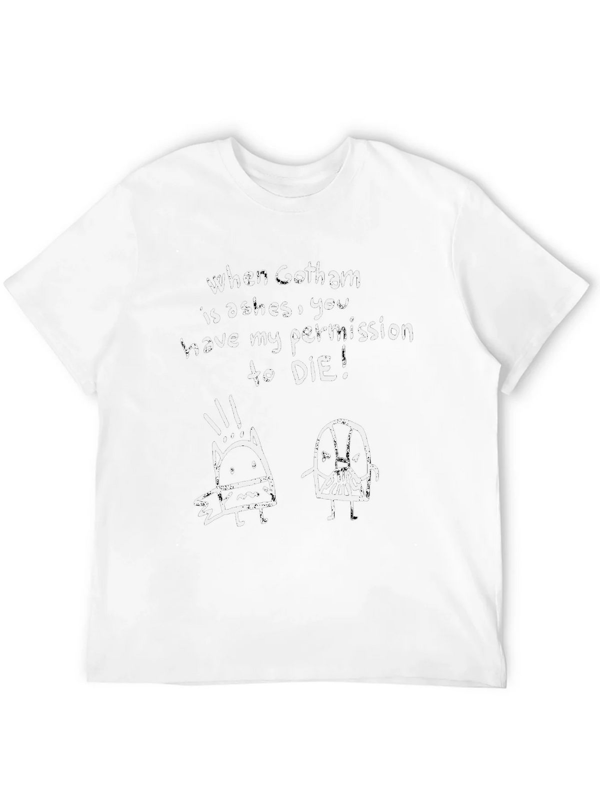 Gotham Ashes Graphic T-Shirt - Dark Knight Tee product image 11
