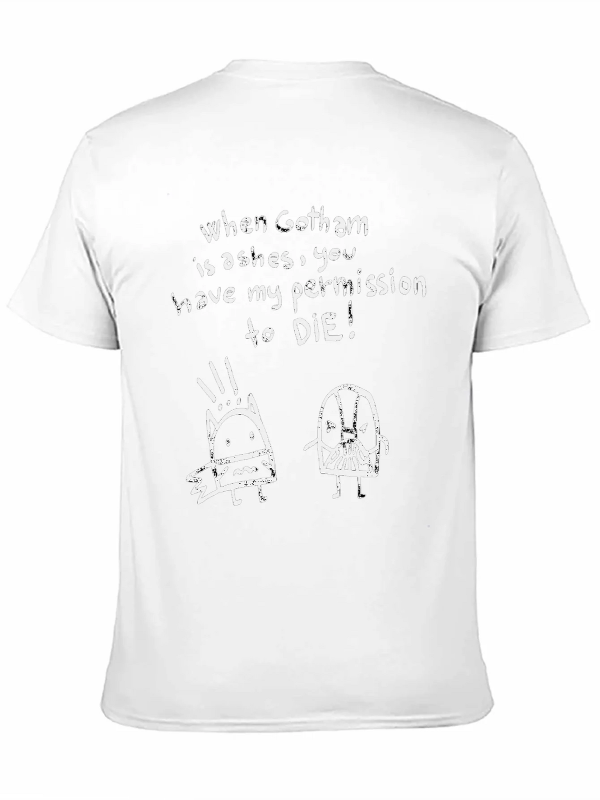 Gotham Ashes Graphic T-Shirt - Dark Knight Tee product image 10