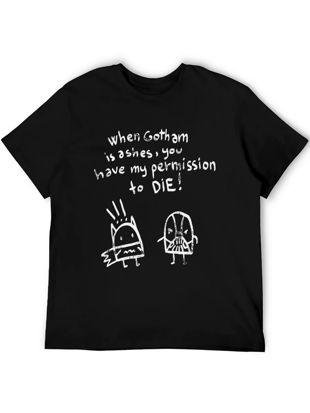 Gotham Ashes Graphic T-Shirt - Dark Knight Tee product image 5