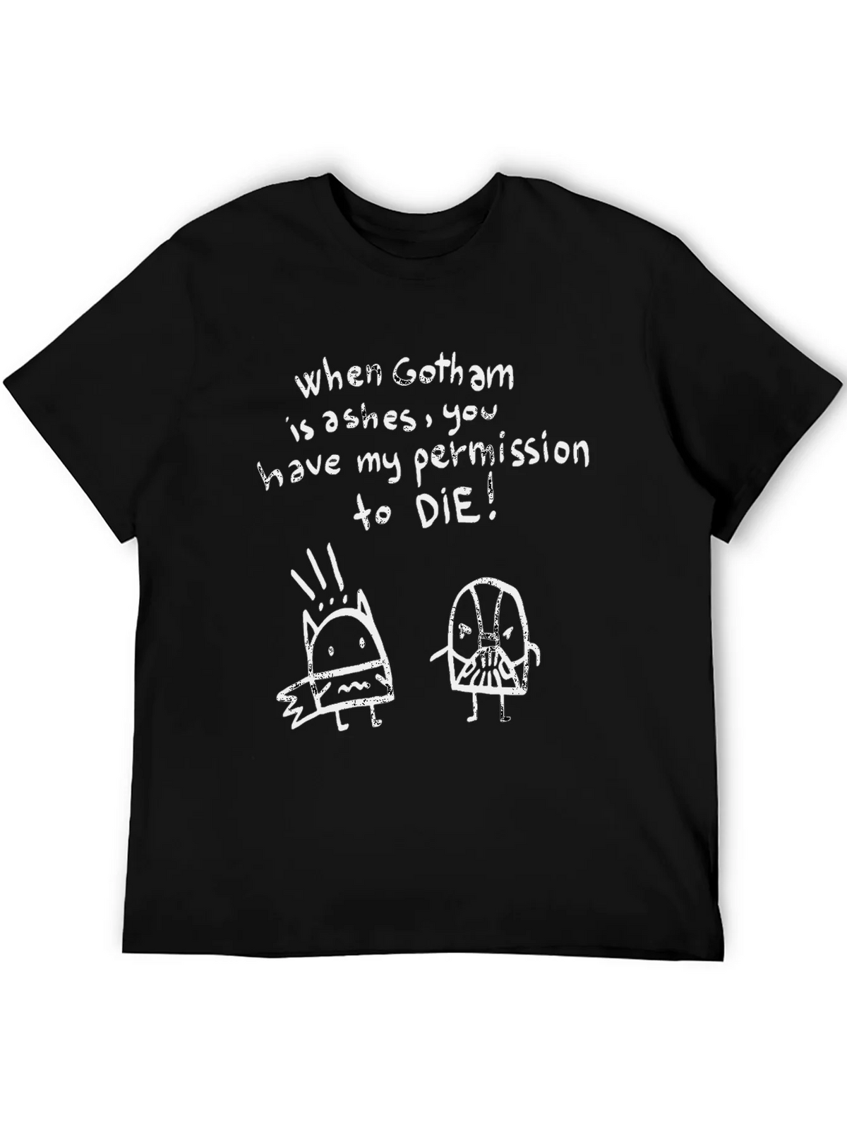 Gotham Ashes Graphic T-Shirt - Dark Knight Tee product image 5